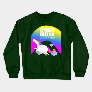 Straight Outta Wonderland Crewneck Sweatshirt